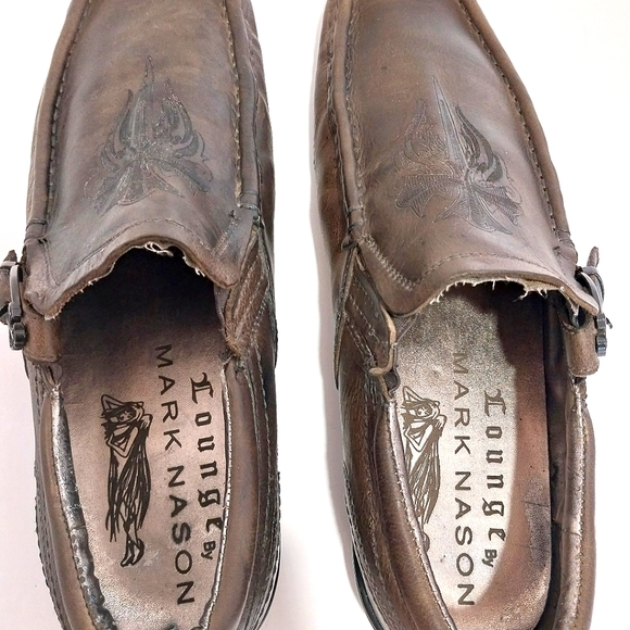 Mark Nason Leather Loafers, Size 11 - Picture 2 of 12